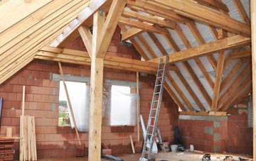 Michaelston Le Pit attic trusses